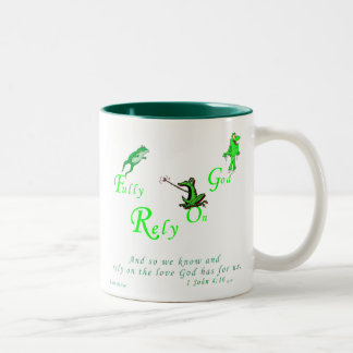 Gott-Schaffungs-Reihe - FROSCH Zweifarbige Tasse