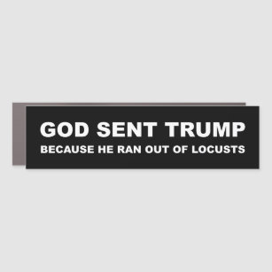 Gott schickte Trump, weil er aus den Schlägen gera Auto Magnet