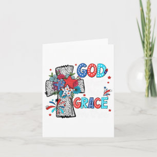 Gott schob seine Gnade auf den Jesus Christus Amer Karte
