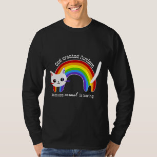 Gott schuf Autismus, weil Normalität den Autismus T-Shirt