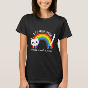 Gott schuf Autismus, weil Normalität den Autismus  T-Shirt