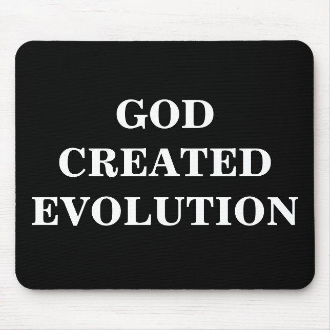 GOTT SCHUF EVOLUTION MOUSEPAD (Vorne)