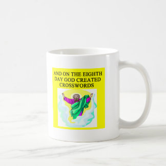 Gott schuf Kreuzworträtsel Tasse