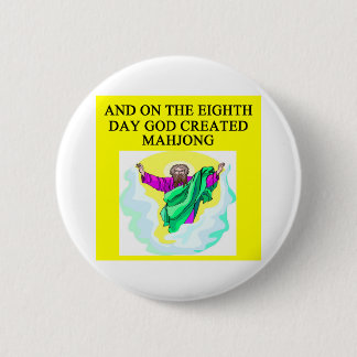 Gott schuf mahjong button