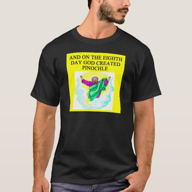Gott schuf pinochlee T-Shirt (Vorderseite)