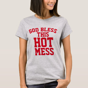 GOTT SCHWARZ DIESE HEISSEN MESS-T - Shirt