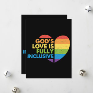 Gott Schwul Christlich Lgbt Feiertagskarte