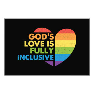 Gott Schwul Christlich Lgbt Fotodruck
