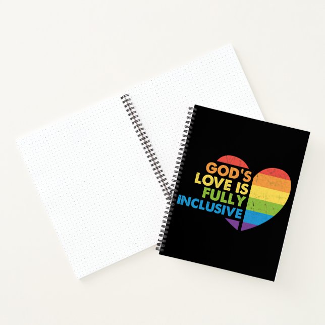Gott Schwul Christlich Lgbt Notizbuch (Innenseite)