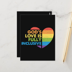 Gott Schwul Christlich Lgbt Postkarte