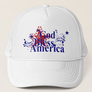 Gott segne America Trucker Hat Truckerkappe