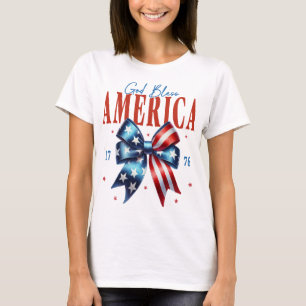 Gott segne Amerika 1776 T-Shirt