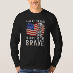 Gott segne Amerika Adlerland der freien Zuhause vo T-Shirt