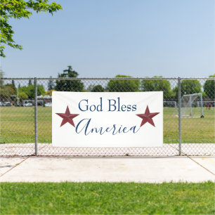 Gott segne Amerika Banner