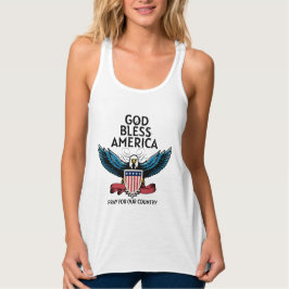Gott segne Amerika Frauen Tank Top