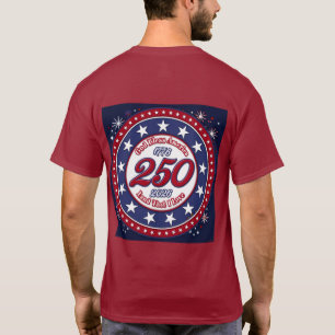 Gott segne Amerika Land, das ich liebe Grafik Fire T-Shirt