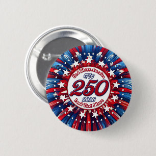 Gott segne Amerika Land, das ich liebe Rot Weiß Bl Button