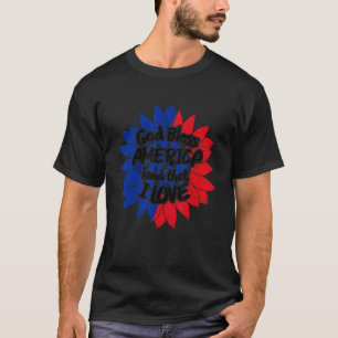 Gott segne Amerika Land, dass ich Liebe 4. Juli So T-Shirt