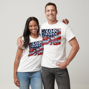 Gott segne Amerika - Maßgeschneidert T-Shirt