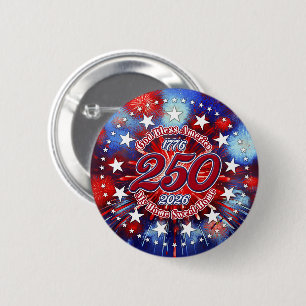 Gott segne Amerika Mein Zuhause Süßes Zuhause Graf Button