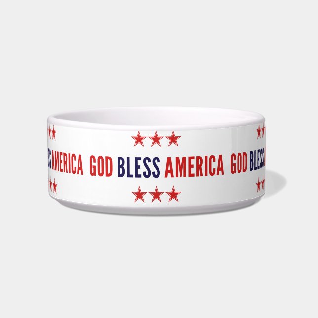 Gott segne Amerika Napf (Vorderseite)