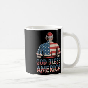 Gott segne Amerika Papst Leo Xiv (auf der Rückseit Kaffeetasse