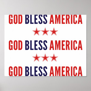 Gott segne Amerika Poster