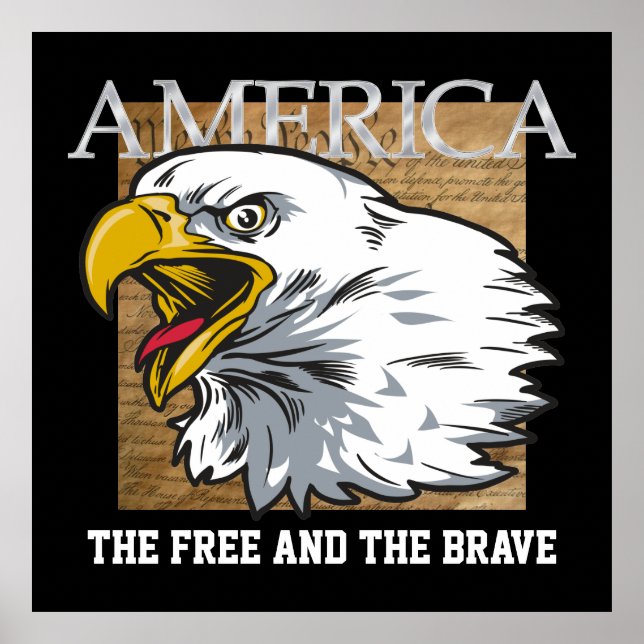 Gott segne Amerika Poster (Vorne)