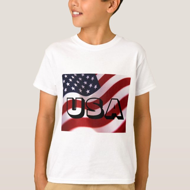 Gott segne Amerika T-Shirt (Vorderseite)
