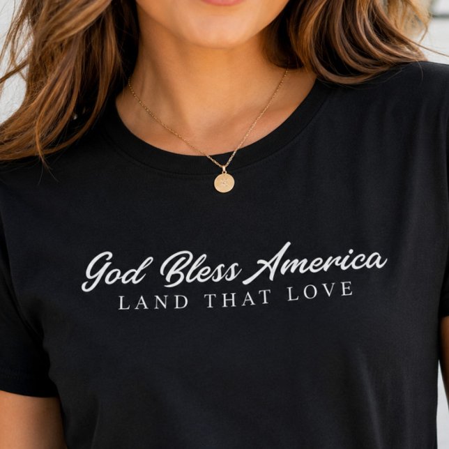 Gott segne Amerika T-Shirt (Von Creator hochgeladen)