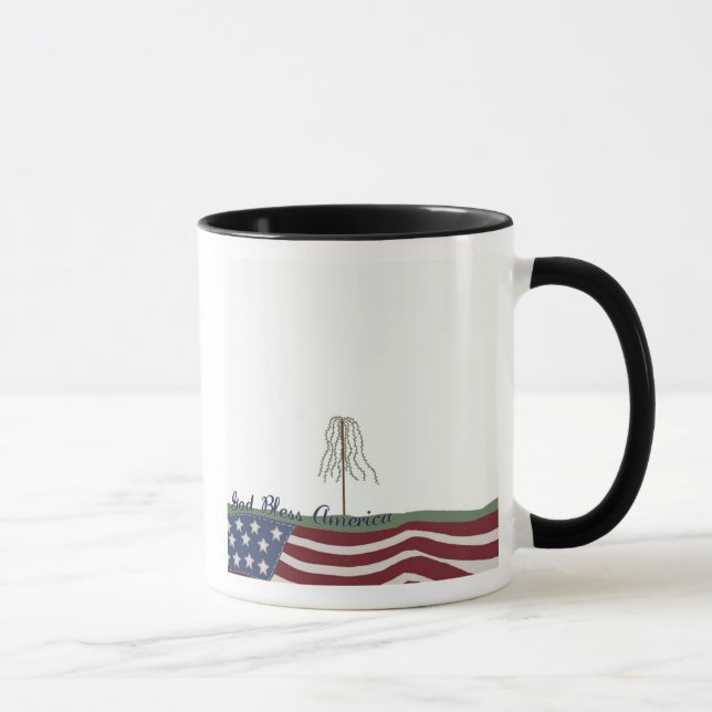 Gott segne Amerika Tasse (Rechts)