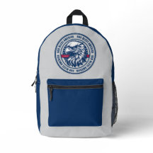 Gott segne Amerika, USA-Adler im Kreis