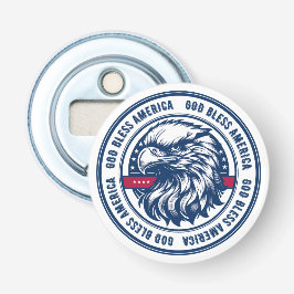 Gott segne Amerika, USA-Adler im Kreis Flaschenöffner