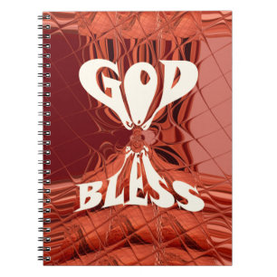 Gott segne Art Print Notizblock