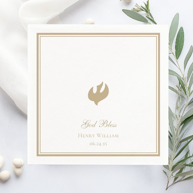 Gott segne Boy Bestätigung Serviette (Von Creator hochgeladen)