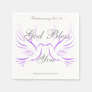 Gott segne dich serviette