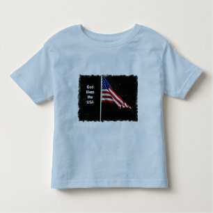 Gott segne die USA Kleinkind T-shirt