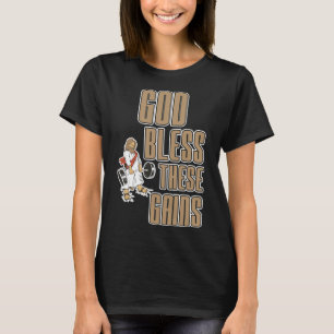 Gott segne diese Gewinner Muskelkraft-Bodybuilding T-Shirt