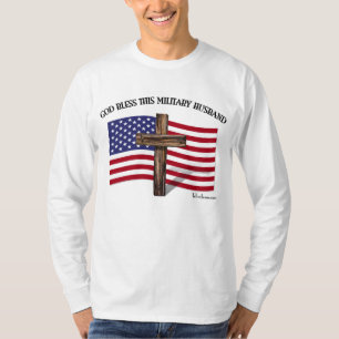 GOTT SEGNE DIESE MILITÄREHEFRAU T-Shirt