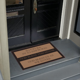 Gott segne dieses Haus Fußmatte