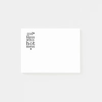 Gott segne dieses heiße Durcheinander - Zitat