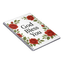 Gott segne Euch religiöse Rosen-Blumenkarten