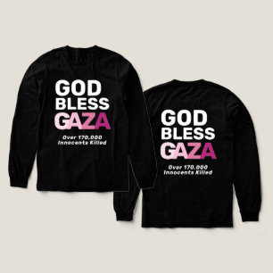 Gott segne Gaza Anti-Kriegs-Ehrung unschuldiger Le Tri-Blend Shirt