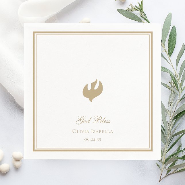 Gott segne Girl-Bestätigung Serviette (Von Creator hochgeladen)