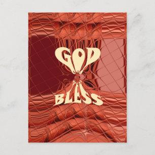 Gott segne Kunstprint Postkarte