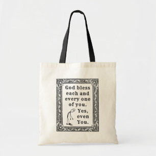 Gott segne (menschliche) Tasche