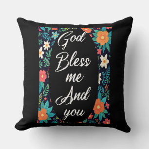 Gott segne mich und dich kissen
