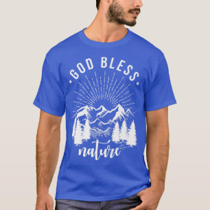 Gott segne NaturWald BäumeNatur Premiu T-Shirt