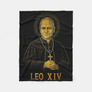 Gott segne neuer Papst Leo Xiv Katholische Kirche Fleecedecke
