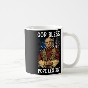 Gott segne neuer Papst Leo Xiv Katholische Kirche Kaffeetasse